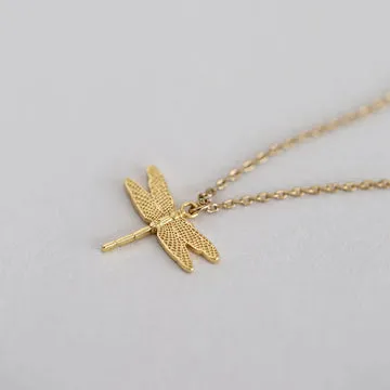 TIMI OF SWEDEN Dragonfly smykkesæt halskæde øreringe