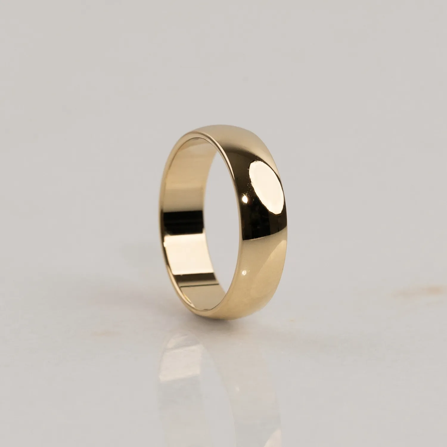 Sisi Copenhagen Classic D-Profile vielsesring guld 14kt