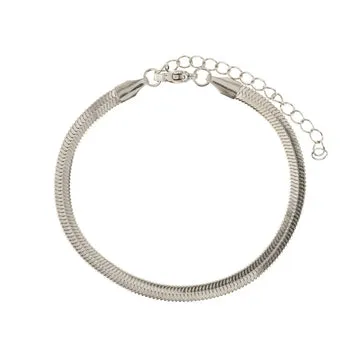 TIMI OF SWEDEN Ivy Snake Chain armbånd rustfrit stål guld