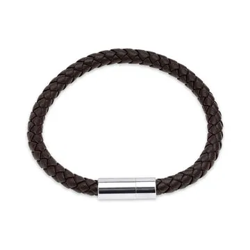 TIMI OF SWEDEN Oliver læderarmbånd 21,5 cm vandtæt