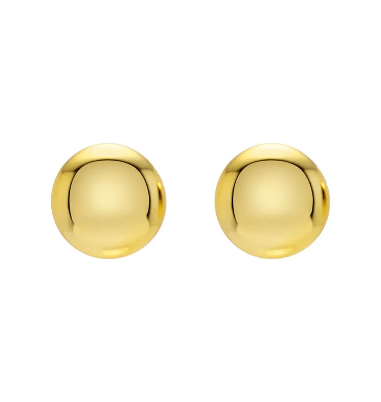 Wos Up Ida øreringe guld knap 2,8 cm
