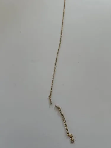 TIMI OF SWEDEN Azura halskæde guld kors zirconia