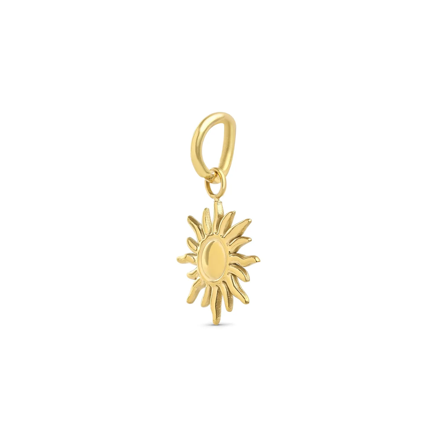 TIMI OF SWEDEN Sol sunburst charm vandtæt stål