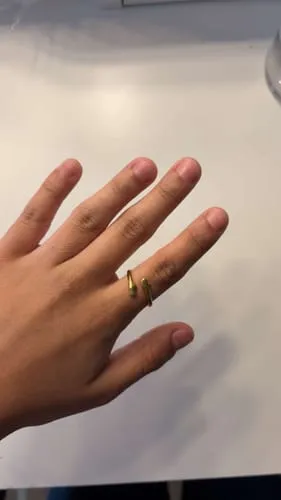 Timi of Sweden Kara Hug Me ring justerbar guld