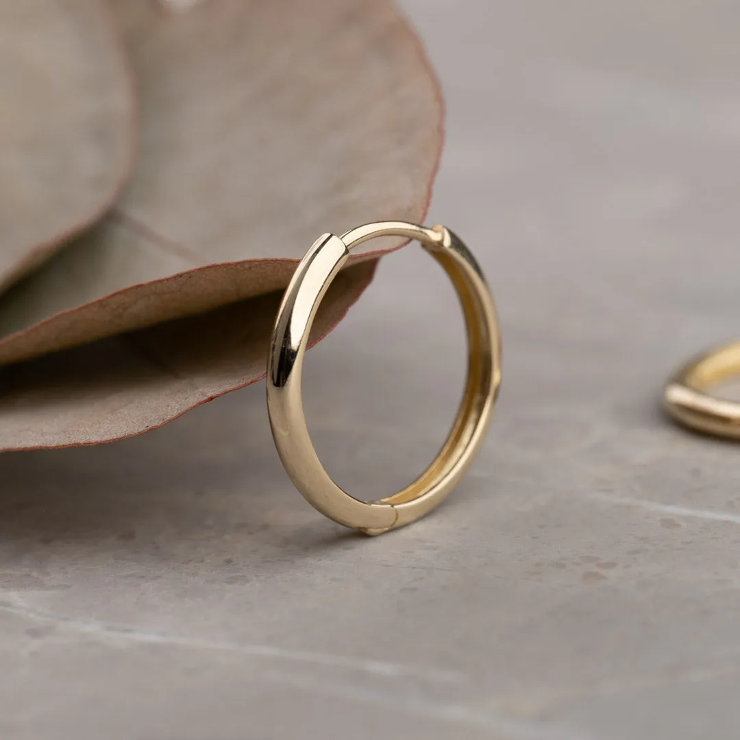 Sisi Copenhagen Nancy creoler par 20 mm 9 kt guld