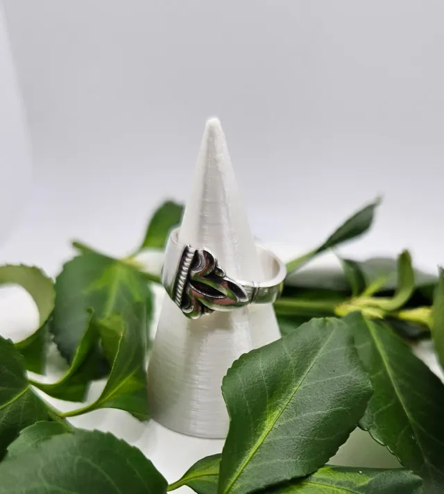 Lene Emanuel Fransk Lilje ring upcyclet