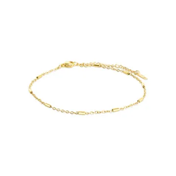 TIMI OF SWEDEN Inger chain armbånd stål 17+5 cm