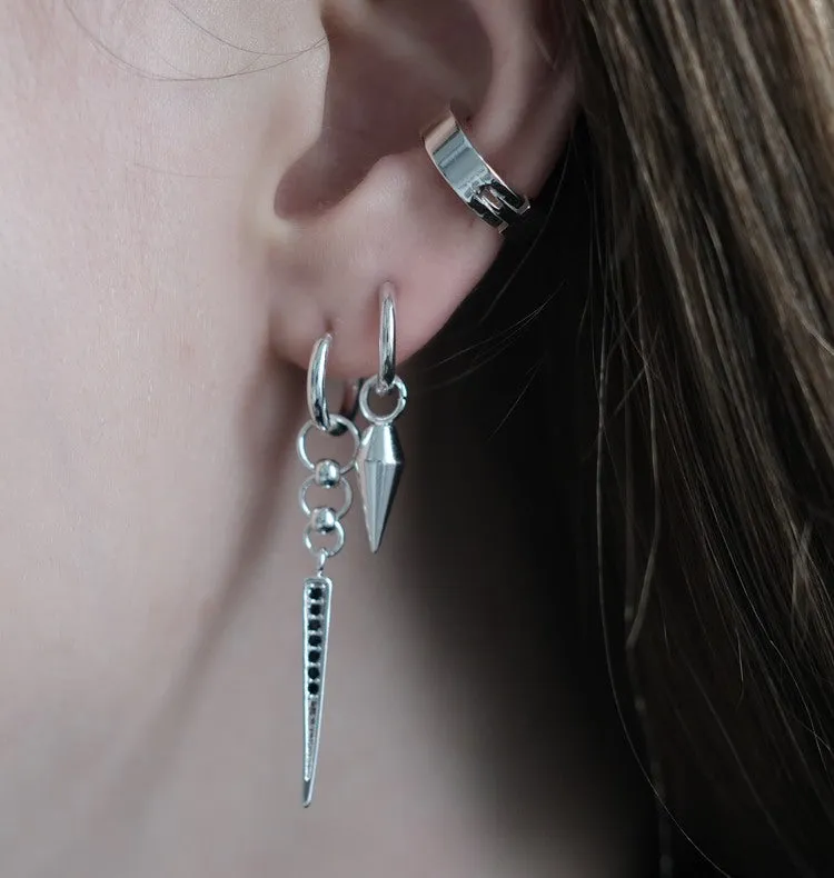 Wos Up Molly earcuff sølvbelagt 1,3 cm