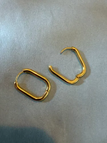 TIMI OF SWEDEN Pernille hoop øreringe stål 20 mm