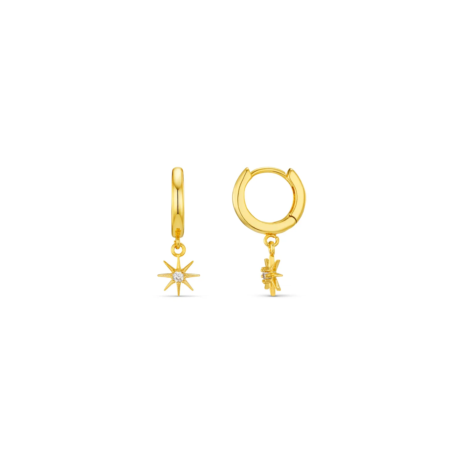 Orelia Birthstone & Candle Gift Box øreringe forgyldt