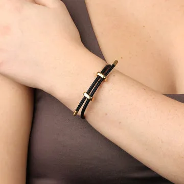 TIMI OF SWEDEN Cordelia armbånd guld justerbar rustfrit