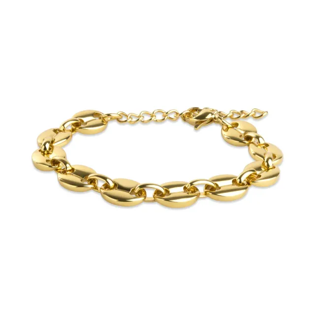 TIMI OF SWEDEN Amie Link Chain armbånd 17 cm vandtæt guld