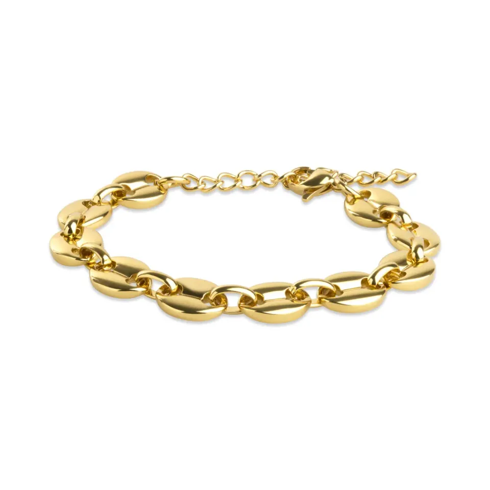 TIMI OF SWEDEN Amie Link Chain armbånd 17 cm vandtæt guld