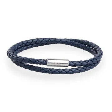 TIMI OF SWEDEN Kim Rope armbånd sølv rustfrit stål 42 cm