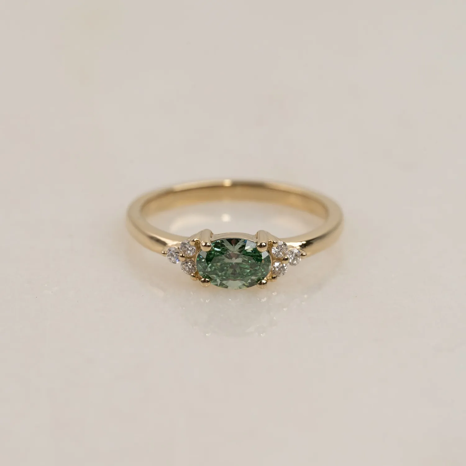 Sisi Copenhagen East to West 0.67 ct diamantring 14 kt guld