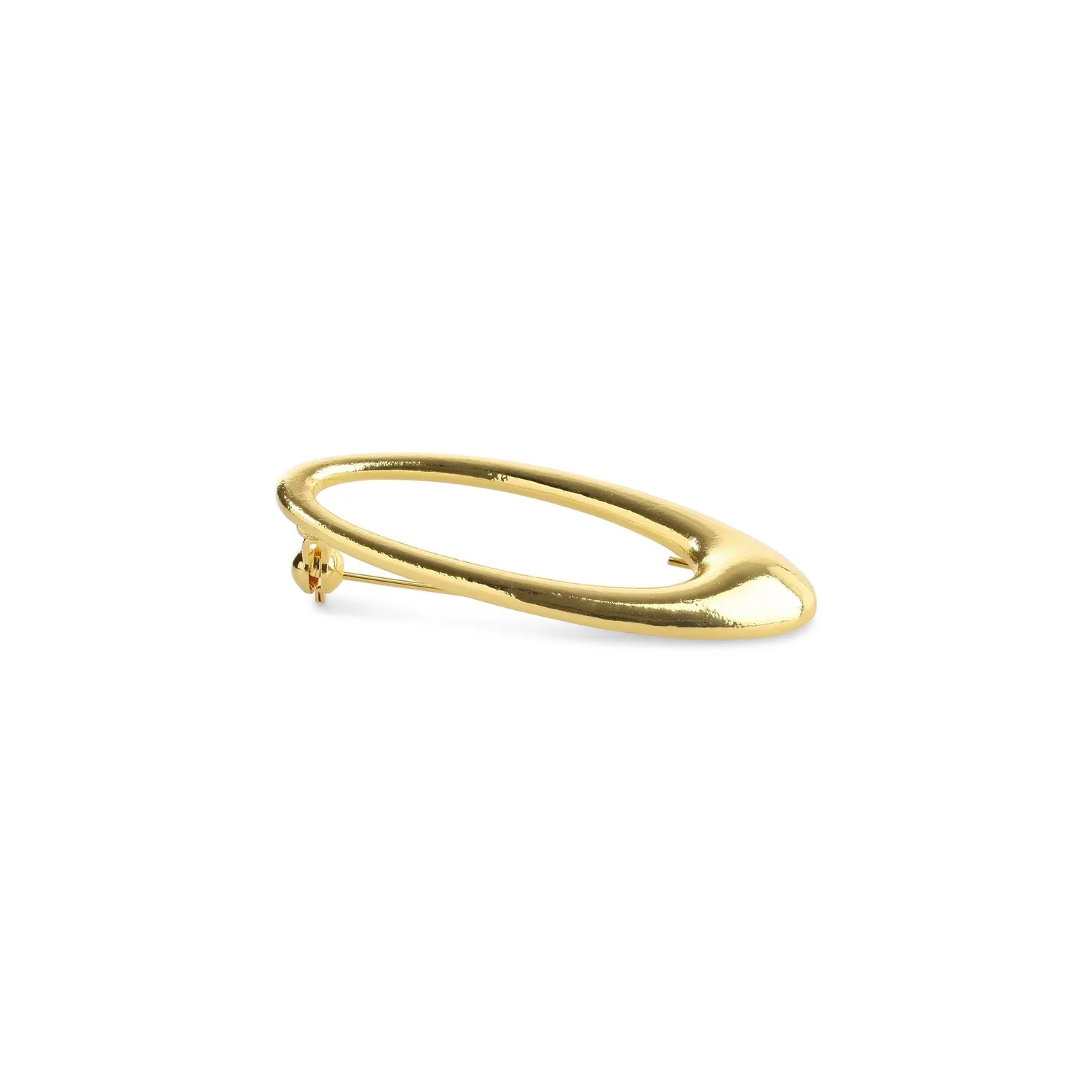 TIMI OF SWEDEN Illiona elegant broche guld 53 mm