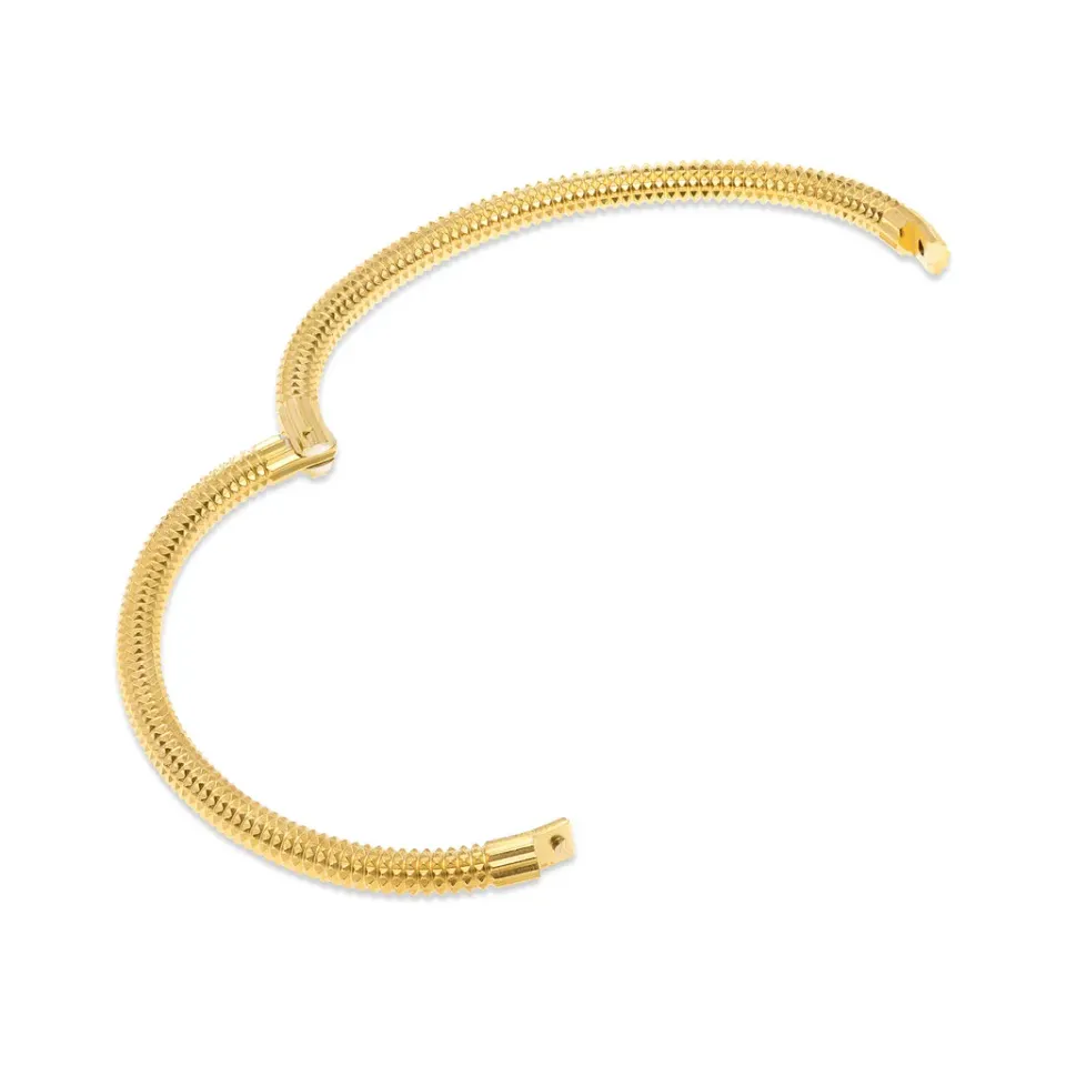 TIMI OF SWEDEN Laerke armbånd forgyldt 68x58 mm