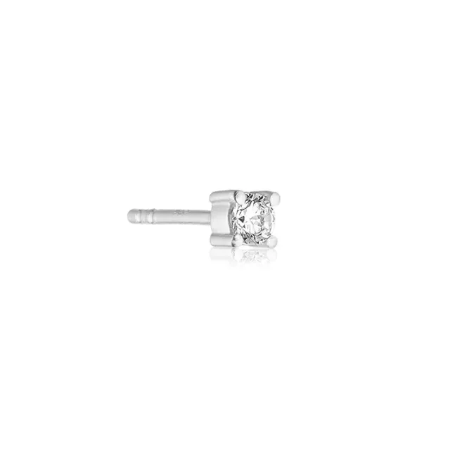 Bykjaergaard Individual Classic ørering enkelt zirkonia