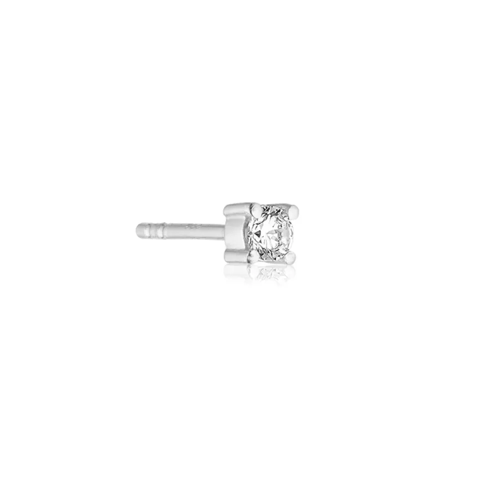 Bykjaergaard Individual Classic ørering enkelt zirkonia