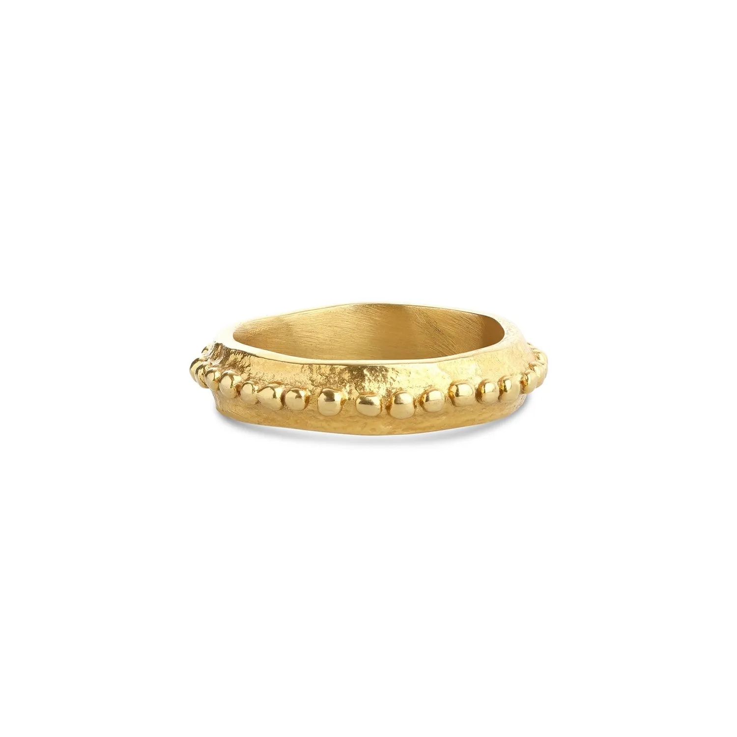TIMI OF SWEDEN Alessia Bubble ring guld stål