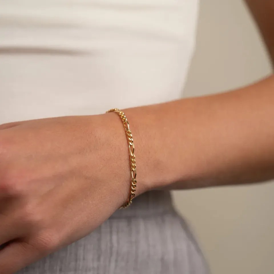Sisi Copenhagen Uma armbånd medium figaro guld