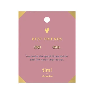Timi of Sweden Best Friends Infinity øreringe uendelighedstegn