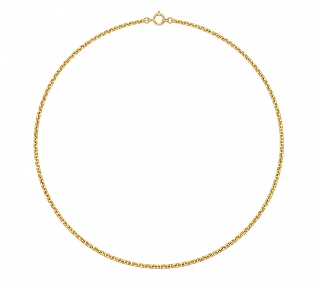 Wos River Chain halskæde guld S 55 cm