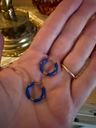 TIMI OF SWEDEN Kaja hoop øreringe 17mm stål
