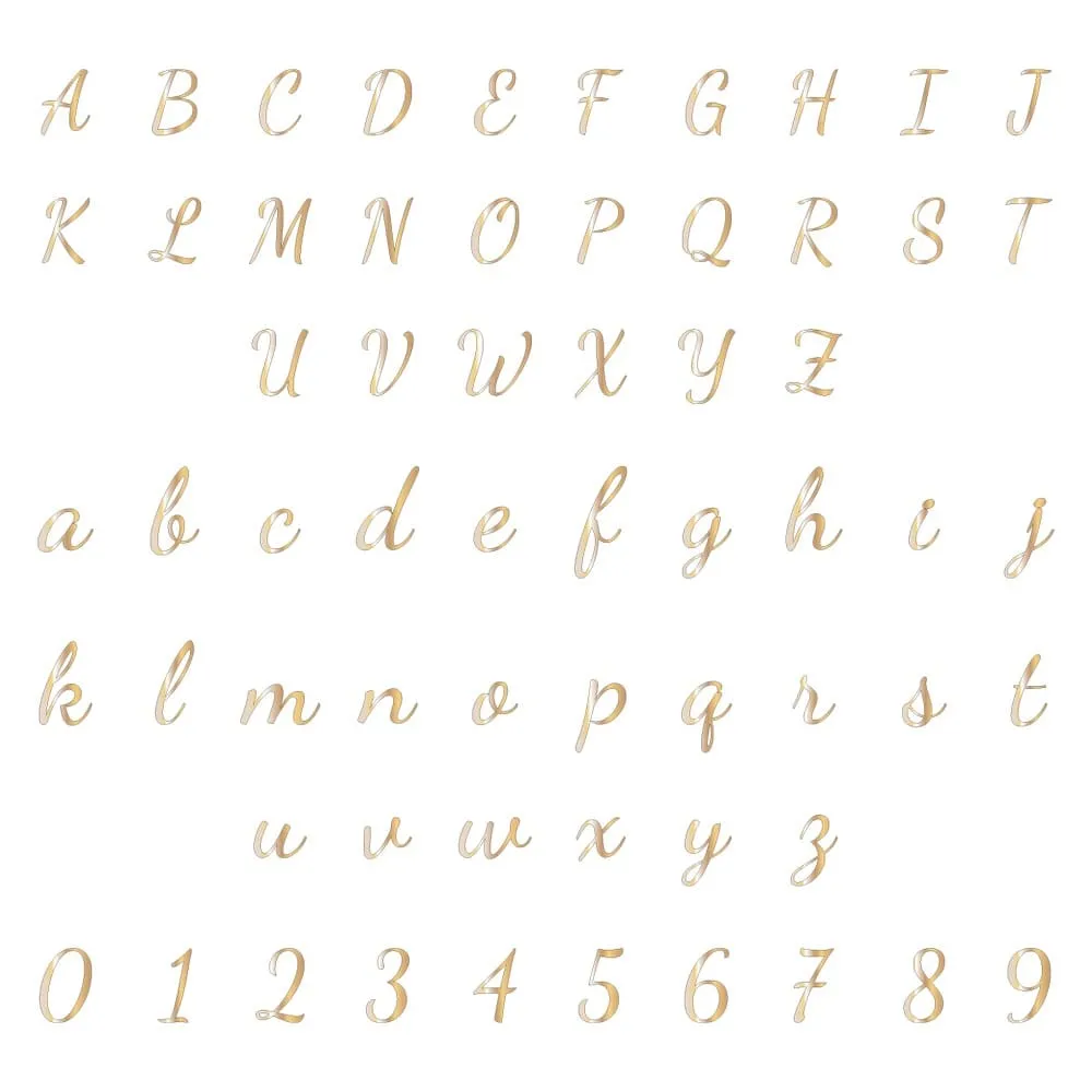 Orelia LUXE Personalised Multi-Row Name halskæde guld