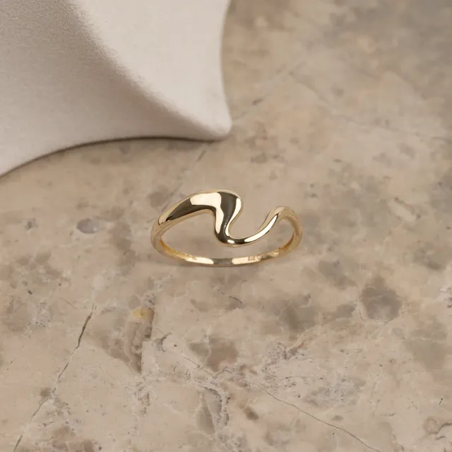 Sisi Copenhagen Anna Solid Gold ring massivt 9kt guld