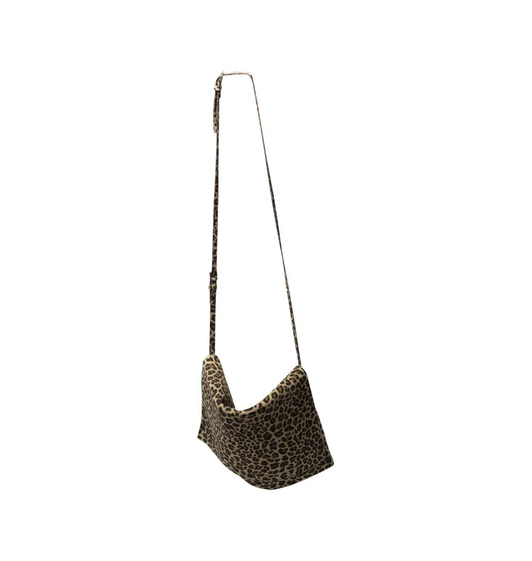 Wos WOS UP Doris taske brun leopard 30 cm