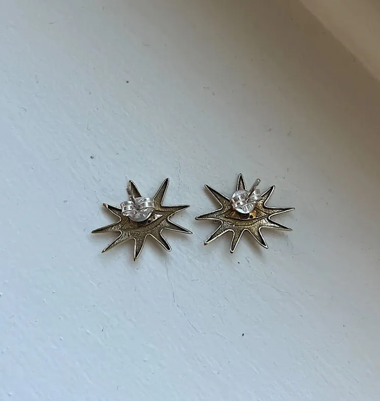 Wos Bedazzled Mini View øreringe guld øje