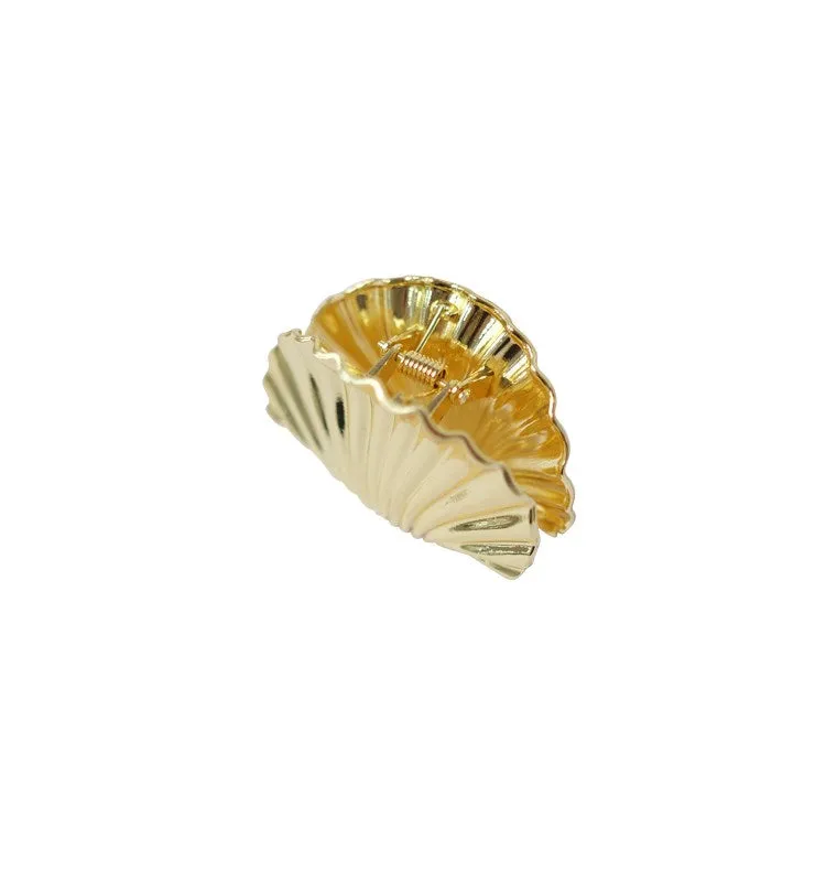Wos WOS UP Shell hårklips mini guld