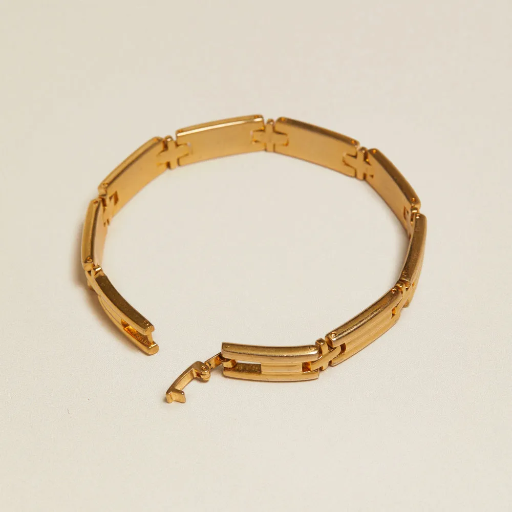 Orelia Vintage Bar Link Tennis armbånd guld