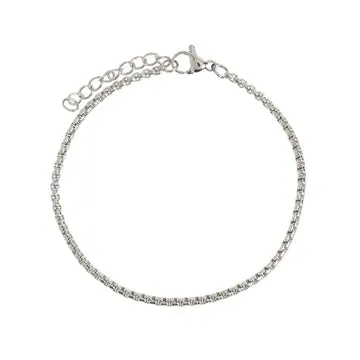 TIMI OF SWEDEN Nori Link armbånd stål guld 16+3 cm unisex