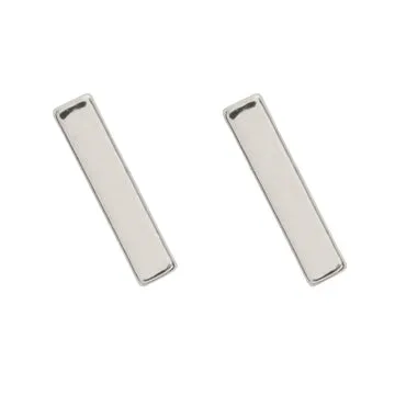 TIMI OF SWEDEN Loa Small Bar stud øreringe guld 5 mm
