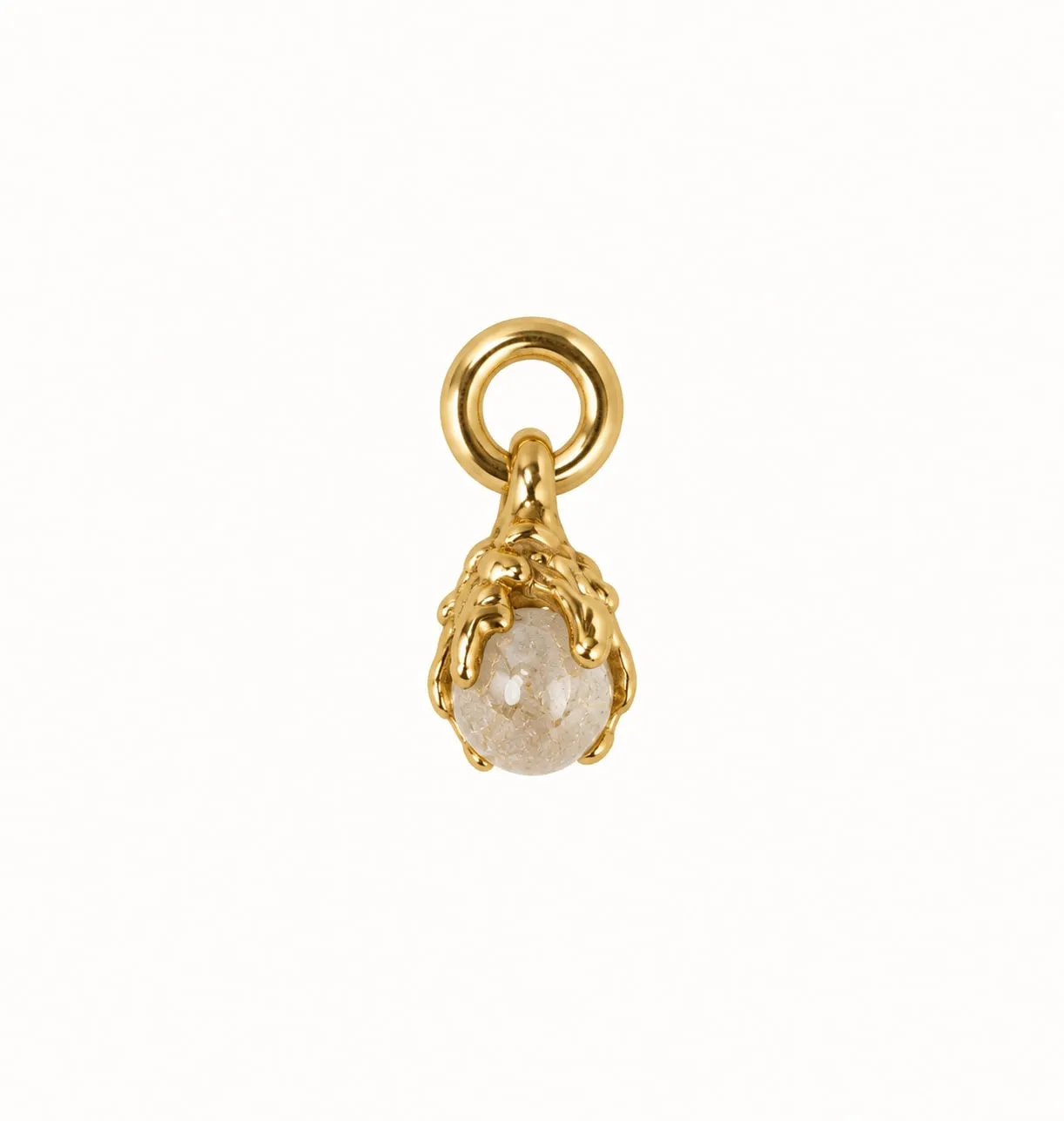 WOS x Bedazzled månedssten charm messing
