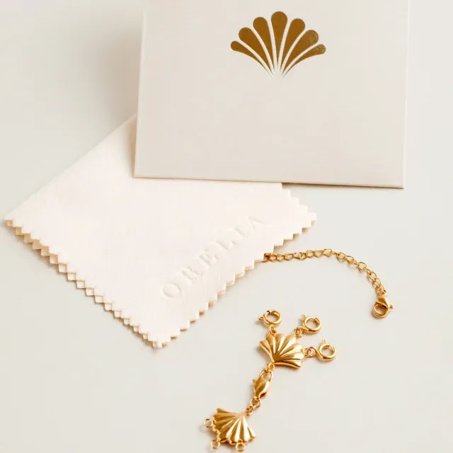 Orelia Necklace Separator & Extender Kit halskæder guld