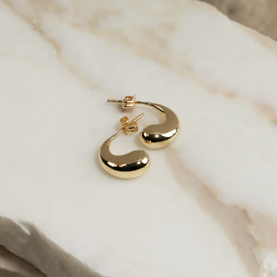 Sisi Copenhagen Berenice ørestikker 9 kt guld dråbe