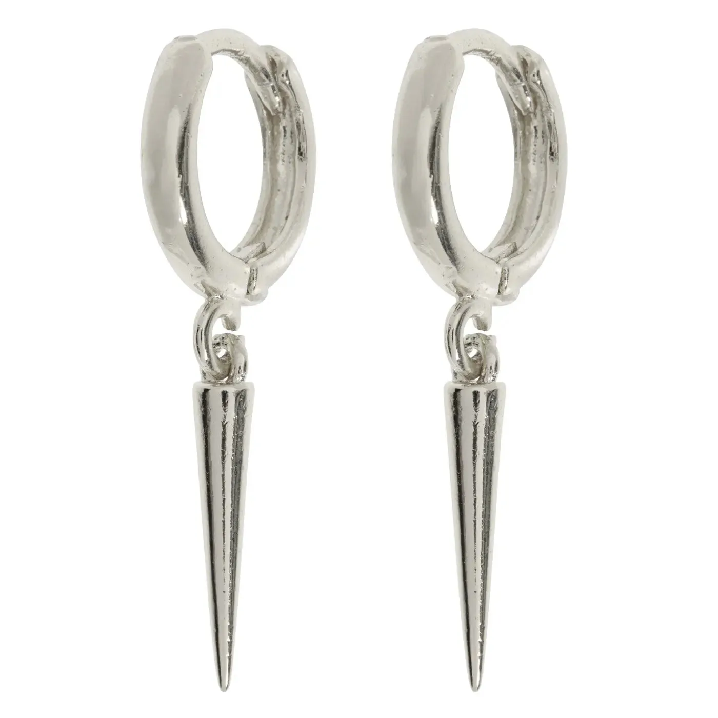 TIMI OF SWEDEN Nyah spike hoop øreringe guld 12 mm