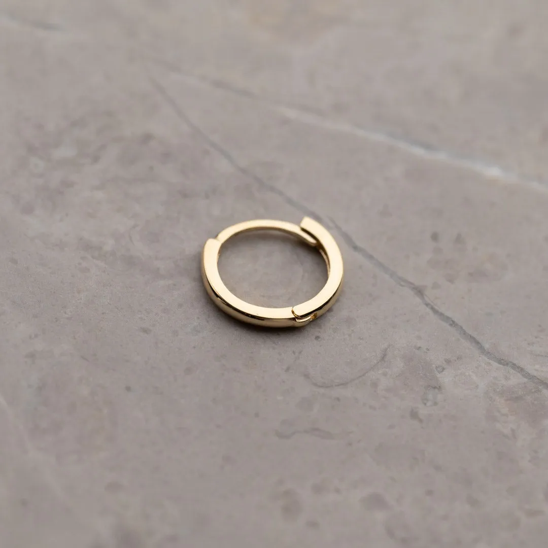 Sisi Copenhagen Classic creoler 10 mm 9 kt guld par