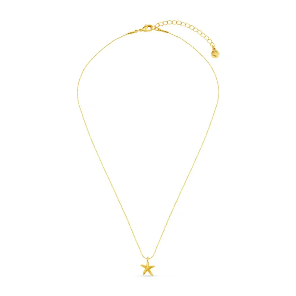 Orelia Fine Starfish Collar halskæde guld choker