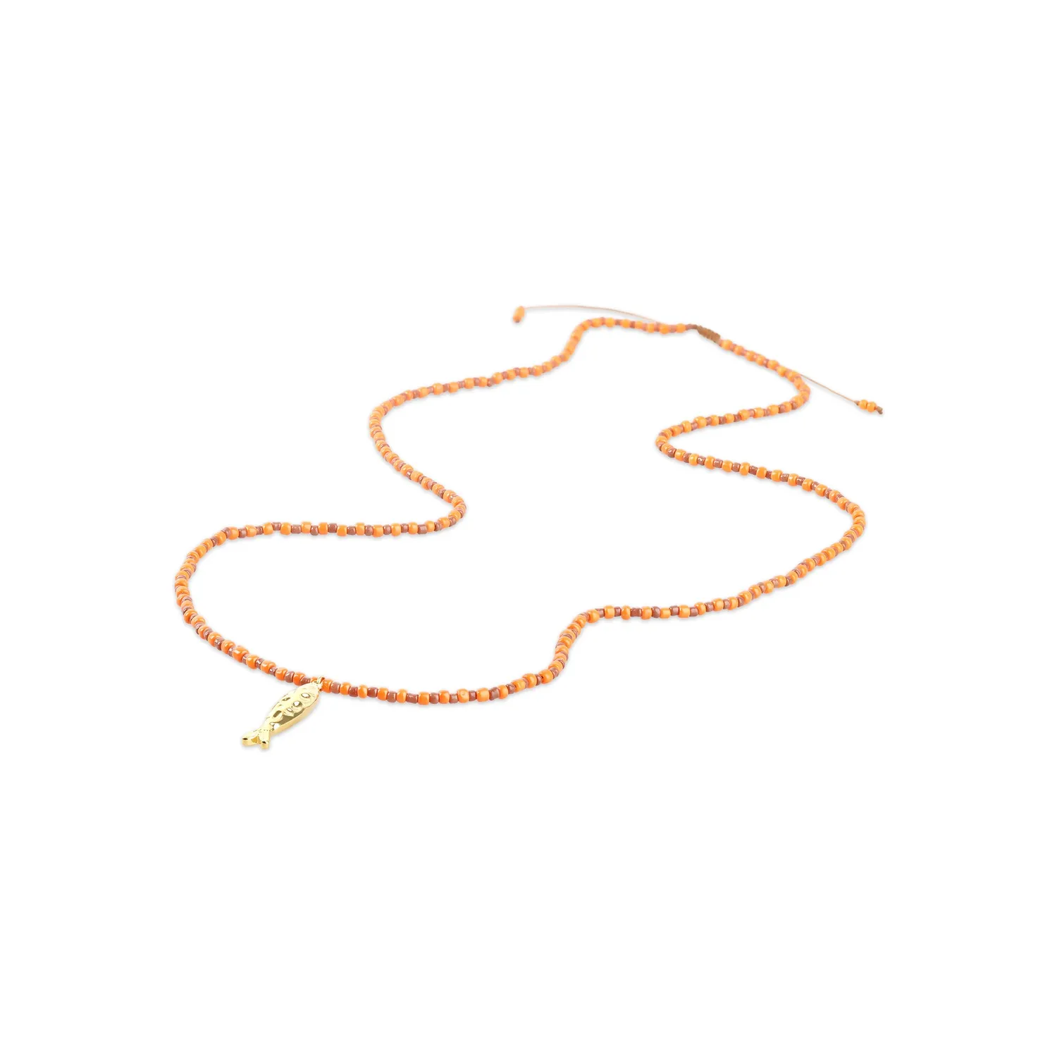 TIMI OF SWEDEN Ara fiskeku00e6de halsku00e6de orange 70cm