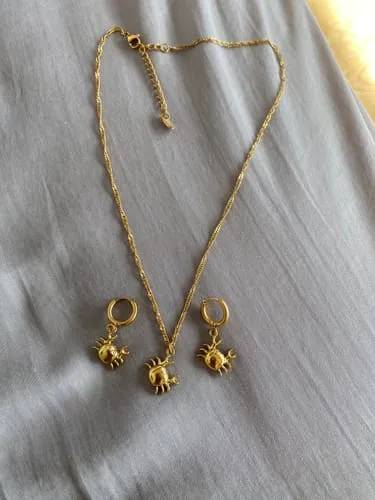 TIMI OF SWEDEN Clea krabbeøreringe stål 13 mm
