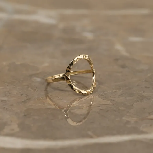 Sisi Copenhagen Sierra ring massivt guld 9 kt