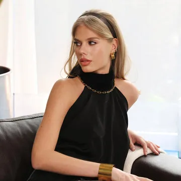 TIMI OF SWEDEN Connie Statement bangle armbånd stål