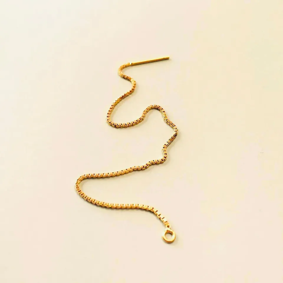 Sunshine & She String med Øje ørestring 12 cm forgyldt 1 stk