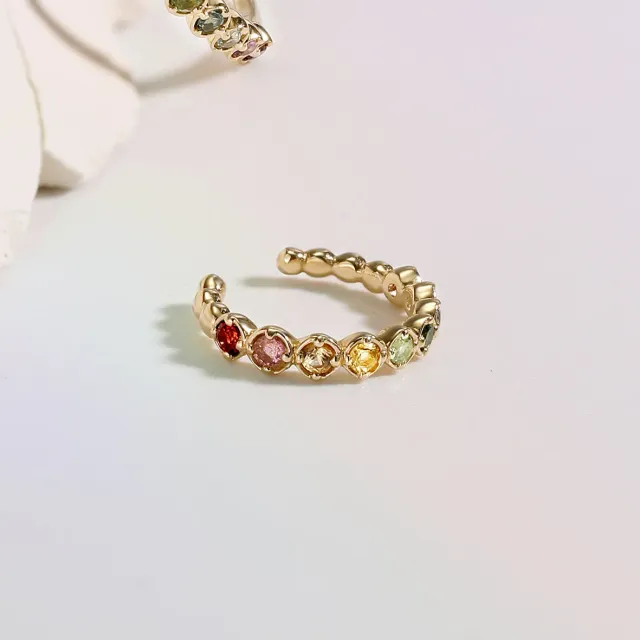 Bykjaergaard Fine cuff ørering 14 kt guld 1 stk