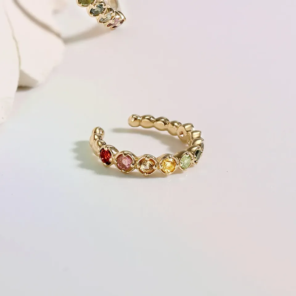 Bykjaergaard Fine cuff ørering 14 kt guld 1 stk