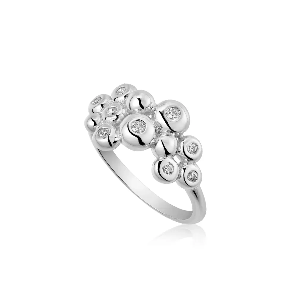 Bykjaergaard Timeless ring i sølv med zirkonia